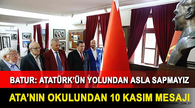 Ata’nın okulundan 10 Kasım mesajı