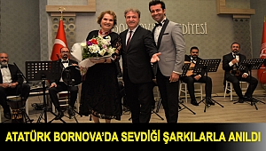 Atatürk sevdiği şarkılarla anıldı