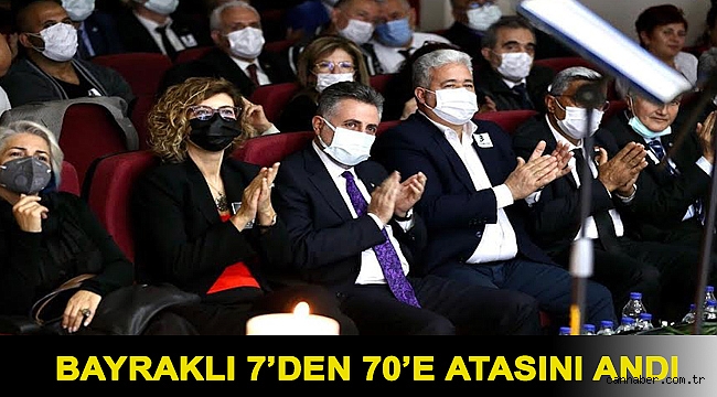 BAYRAKLI 7’DEN 70’E ATASINI ANDI
