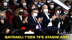 BAYRAKLI 7’DEN 70’E ATASINI ANDI