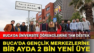 Buca’da gençlik merkezlerine bir ayda 2 bin yeni üye