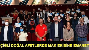Çiğli Doğal Afetlerde MAK Ekibine Emanet