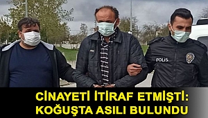 Cinayeti itiraf etmişti: Koğuşta asılı bulundu
