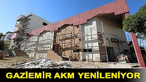 Gaziemir AKM yenileniyor