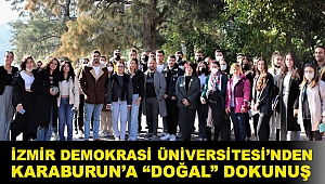 İzmir Demokrasi Üniversitesi'nden Karaburun'a