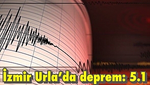 İzmir Urla’da deprem : 5.1