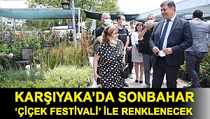 Karşıyaka’da sonbahar ‘Çiçek Festivali’ ile renklenecek