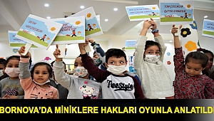 Miniklere hakları oyunla anlatıldı