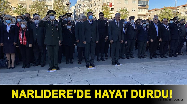 Narlıdere’de hayat durdu!