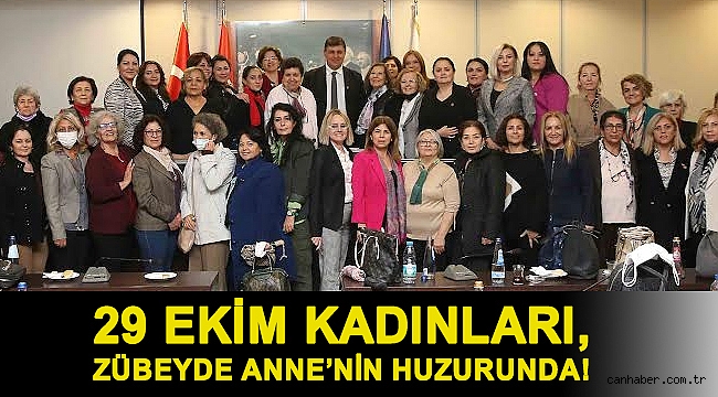 29 Ekim Kadınları, Zübeyde Anne’nin huzurunda!