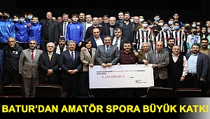 Batur’dan amatör spora büyük katkı