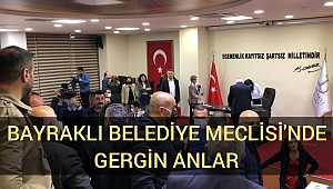 Bayraklı Belediye Meclisi'nde Gergin Anlar