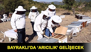 BAYRAKLI’DA ‘ARICILIK’ GELİŞECEK