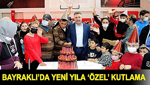 Bayraklı’da yeni yıla ‘Özel’ kutlama