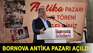 Bornova Antika Pazarı açıldı