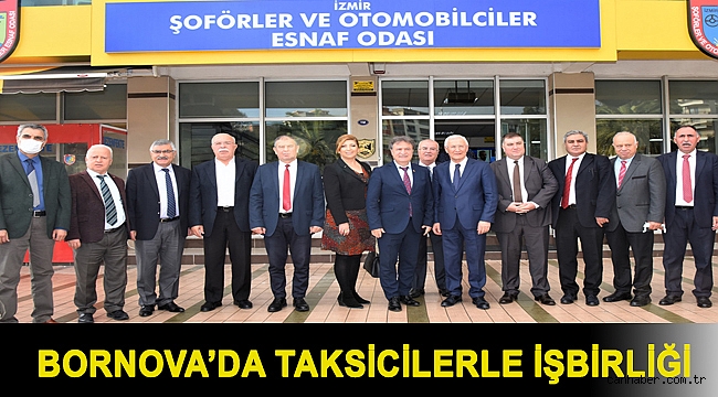Bornova’da taksicilerle işbirliği