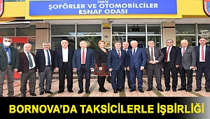 Bornova’da taksicilerle işbirliği