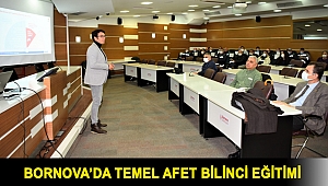 Bornova’da Temel Afet Bilinci Eğitimi