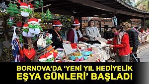 Bornova’da ‘Yeni Yıl Hediyelik Eşya Günleri’ başladı