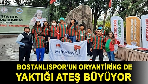Bostanlıspor’un Oryantiring de yaktığı ateş büyüyor