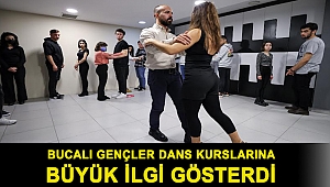 Bucalı gençler dans kurslarına büyük ilgi gösterdi