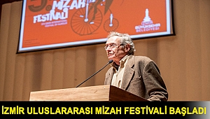İzmir Uluslararası Mizah Festivali başladı