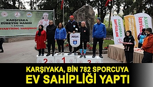 Karşıyaka, bin 782 sporcuya ev sahipliği yaptı