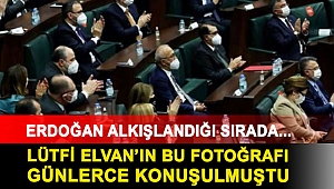 Lütfi Elvan’ın bu fotoğrafı günlerce konuşulmuştu
