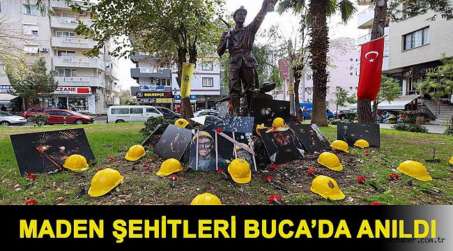 Maden şehitleri Buca’da anıldı
