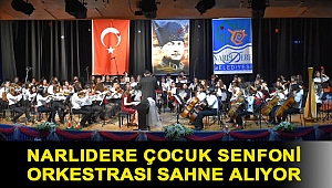 Narlıdere Çocuk Senfoni Orkestrası sahne alıyor