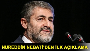 Nureddin Nebati’den ilk açıklama