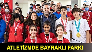 Atletizmde Bayraklı farkı