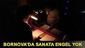 Bornova’da sanata engel yok
