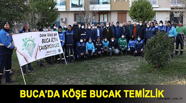 Buca’da köşe bucak temizlik