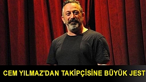 Cem Yılmaz'dan takipçisine büyük jest: 'Güle güle kullan sevgili kardeşim'