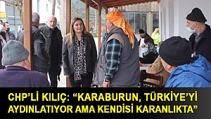 CHP İzmir Milletvekili Av. Sevda Erdan Kılıç: “Karaburun, Türkiye’yi aydınlatıyor ama kendisi karanlıkta”