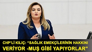 CHP İzmir Milletvekili Av. Sevda Erdan Kılıç: