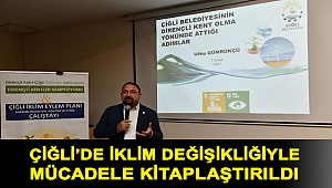 Çiğli’de İklim Değişikliğiyle Mücadele Kitaplaştırıldı
