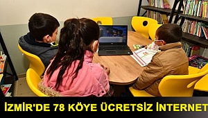 İzmir'de 78 köye ücretsiz internet