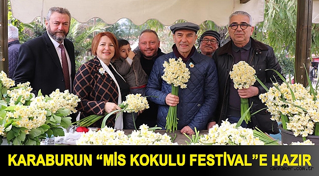 Karaburun “Mis Kokulu Festival”e hazır