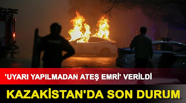 Kazakistan Devlet Başkanı Tokayev: Teröristlerle masaya oturmaya niyetimiz yok