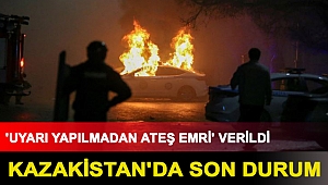 Kazakistan Devlet Başkanı Tokayev: Teröristlerle masaya oturmaya niyetimiz yok