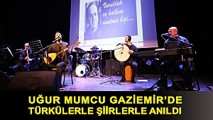 Uğur Mumcu Gaziemir’de türkülerle şiirlerle anıldı