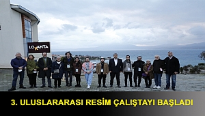 3. uluslararası resim çalıstayı başladı