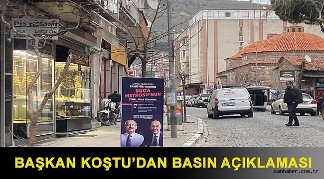 Başkan Koştu’dan basın açıklaması