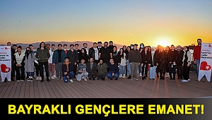 Bayraklı gençlere emanet!
