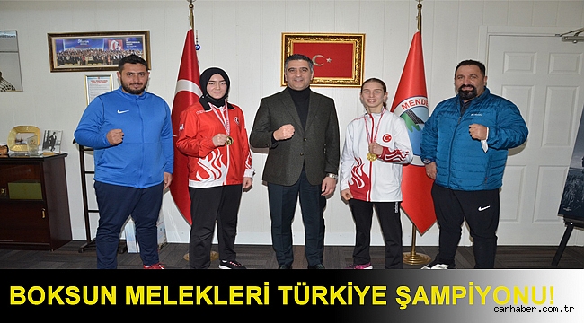 Boksun Melekleri Türkiye Şampiyonu!