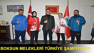 Boksun Melekleri Türkiye Şampiyonu!