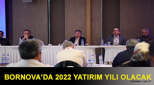 Bornova’da 2022 yatırım yılı olacak