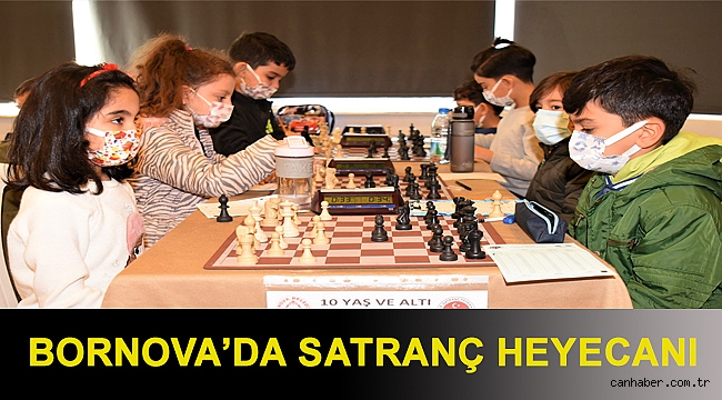 Bornova’da satranç heyecanı
